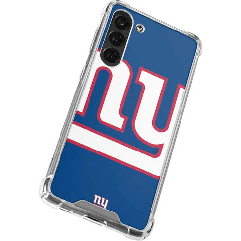 NFL New York Giants Large Logo Galaxy S24 FE Clear Case